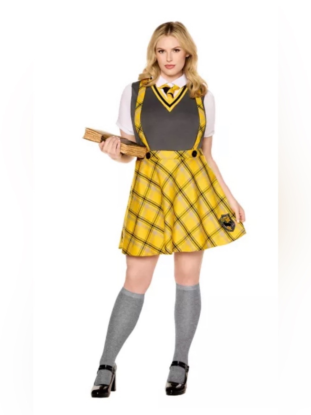 Deluxe Harry Potter Hufflepuff uniform dress by spirit.